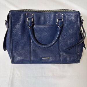 Rebecca Minkoff Navy Leather Bag